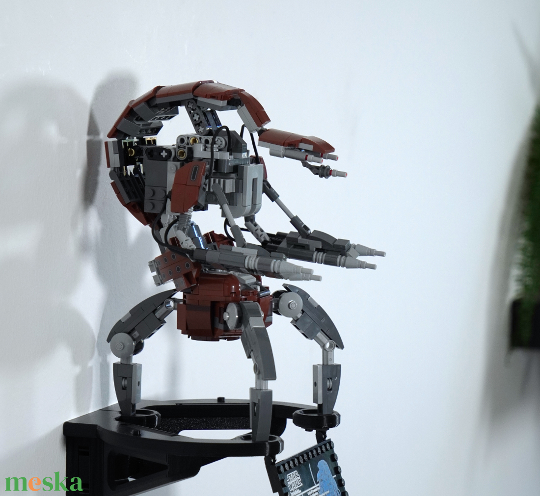 Lego 75381 Star Wars Droideka fali tartó konzol - otthon & életmód - tárolás & rendszerezés - fali tároló - Meska.hu