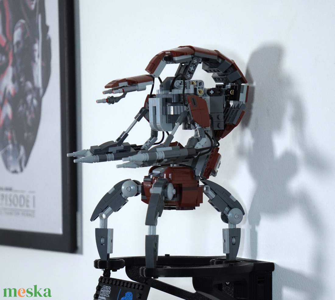 Lego 75381 Star Wars Droideka fali tartó konzol - otthon & életmód - tárolás & rendszerezés - fali tároló - Meska.hu