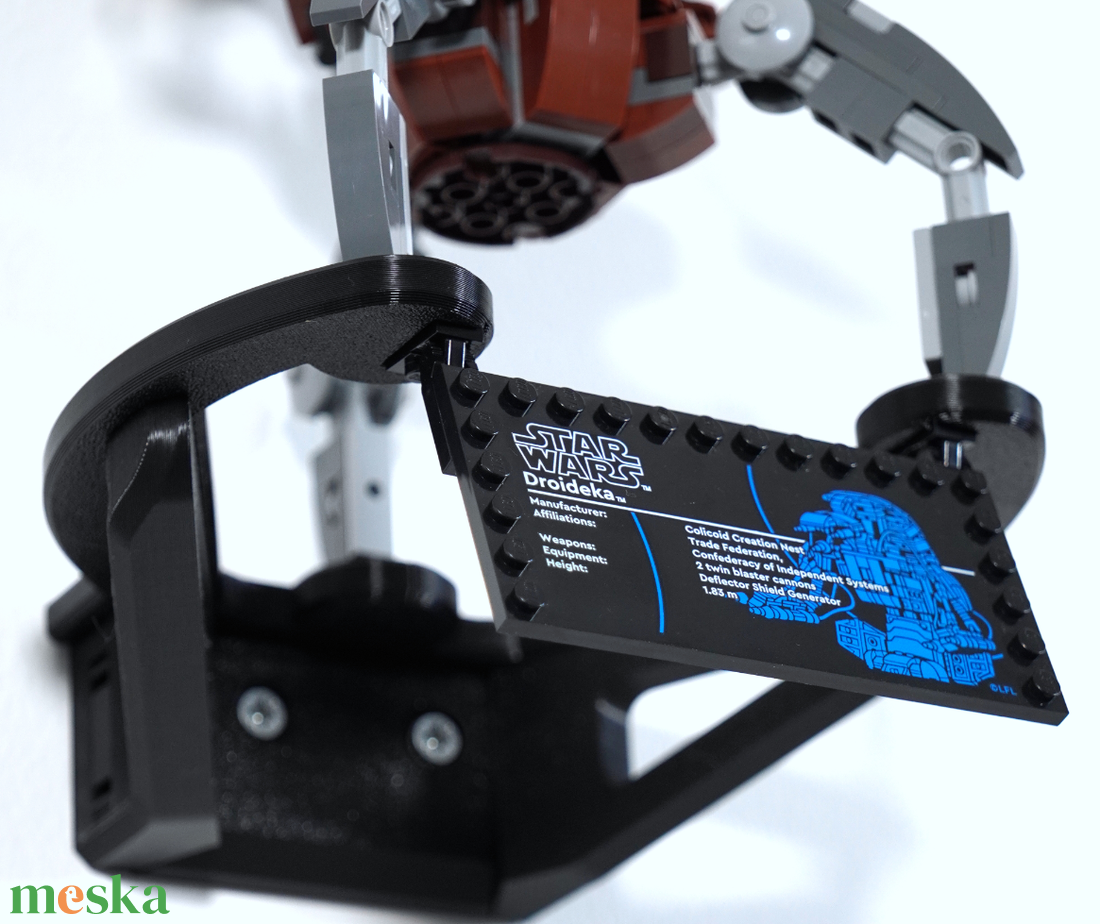 Lego 75381 Star Wars Droideka fali tartó konzol - otthon & életmód - tárolás & rendszerezés - fali tároló - Meska.hu