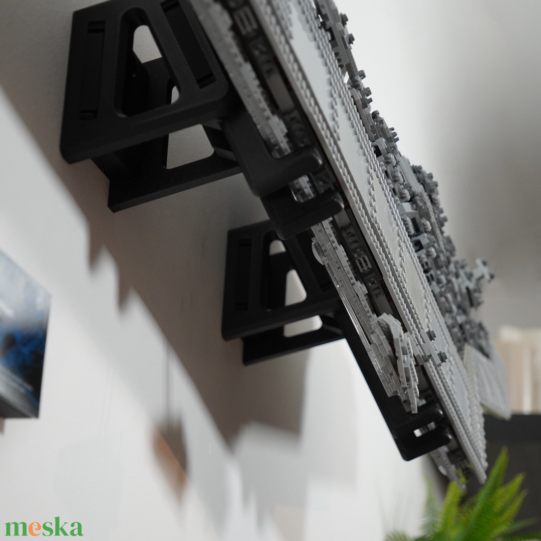 Lego 10221 Super Star Destoryer fali tartó konzol [GeckoBricks] - otthon & életmód - tárolás & rendszerezés - fali tároló - Meska.hu