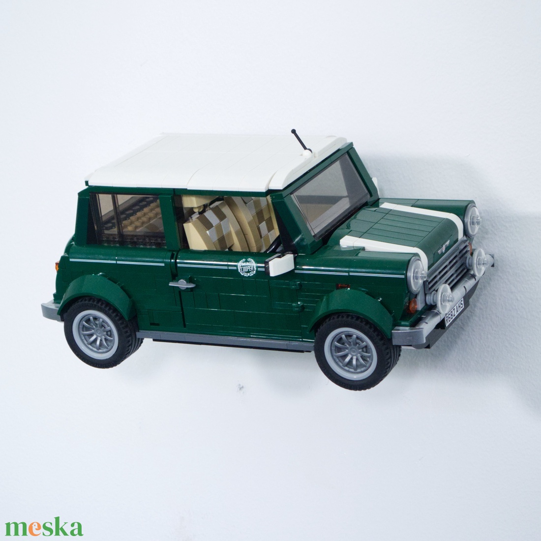 Lego 10242 Mini Cooper fali tartó konzol [GeckoBricks] - otthon & életmód - tárolás & rendszerezés - fali tároló - Meska.hu