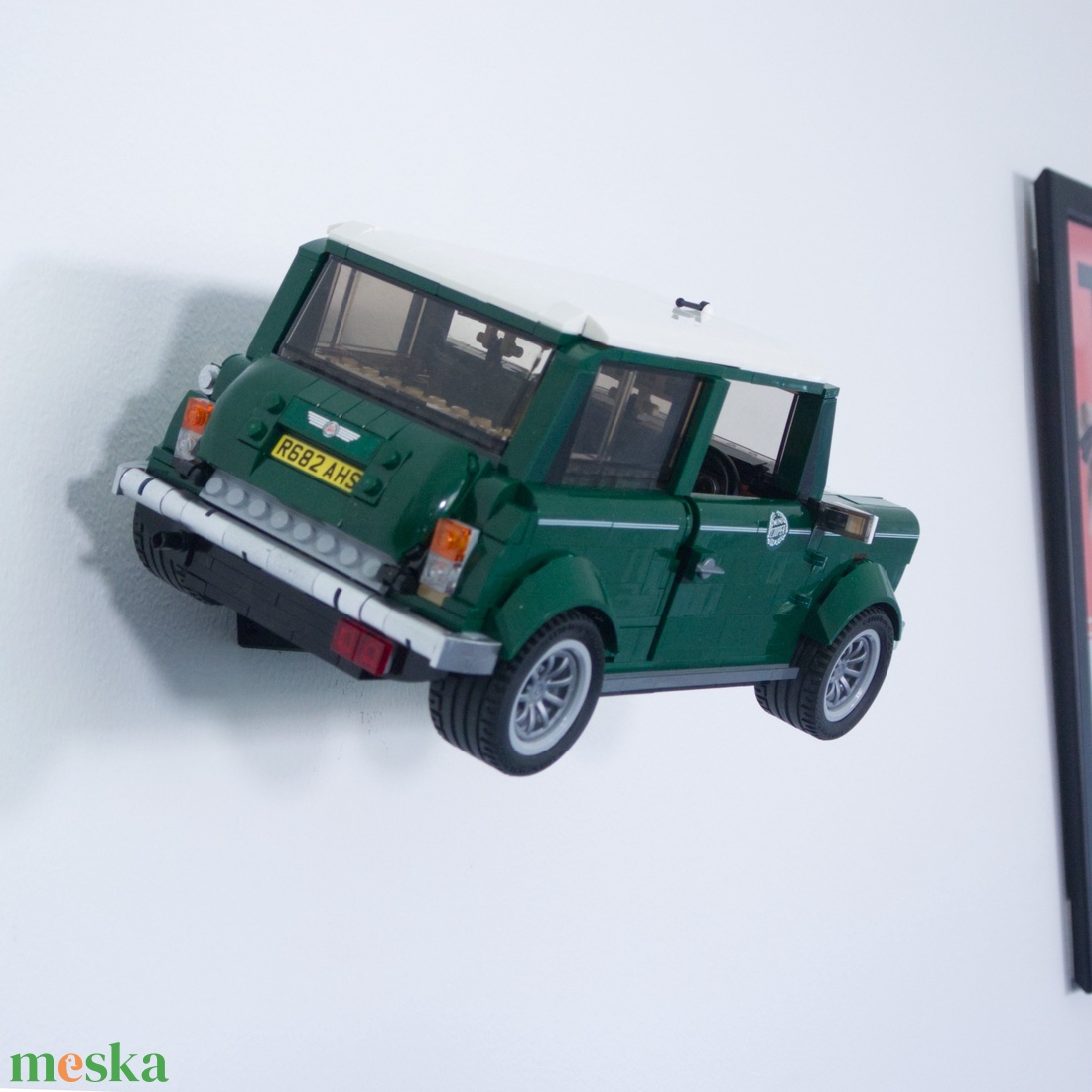 Lego 10242 Mini Cooper fali tartó konzol [GeckoBricks] - otthon & életmód - tárolás & rendszerezés - fali tároló - Meska.hu