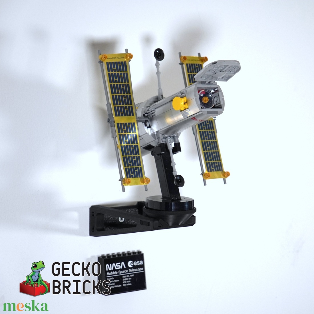 LEGO 10283 NASA Space Shuttle Discovery � fali tartó konzol [GeckoBricks] - otthon & életmód - tárolás & rendszerezés - fali tároló - Meska.hu