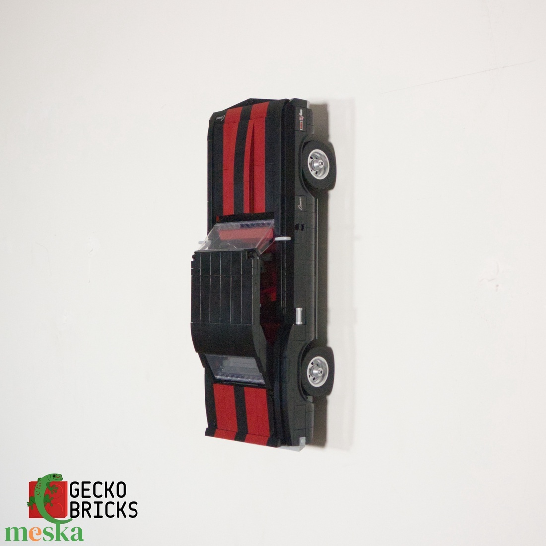 Lego 10304 Chevrolet Camaro Z28 fali tartó konzol [GeckoBricks] - otthon & életmód - tárolás & rendszerezés - fali tároló - Meska.hu