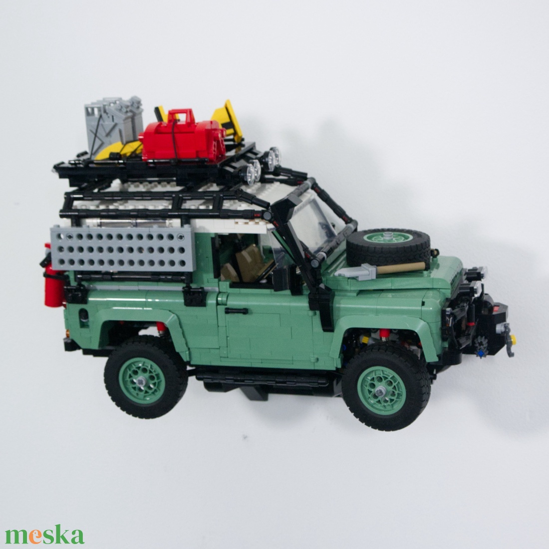 Lego 10317 Land Rover Defender Classic fali tartó konzol [GeckoBricks] - otthon & életmód - tárolás & rendszerezés - fali tároló - Meska.hu