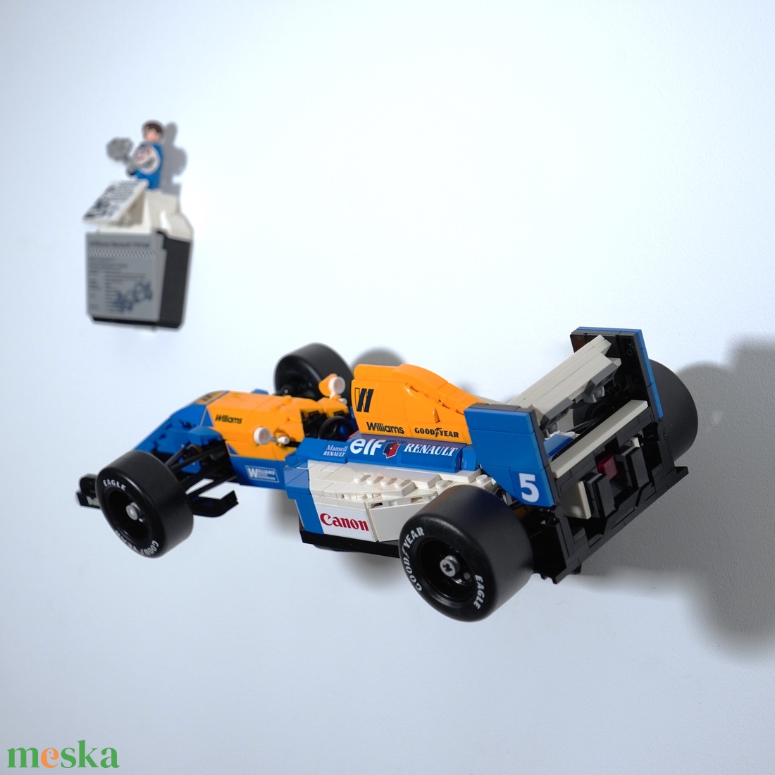Lego 10353 Williams FW14B Nigel Mansell fali tartó konzol [GeckoBricks] - otthon & életmód - tárolás & rendszerezés - fali tároló - Meska.hu