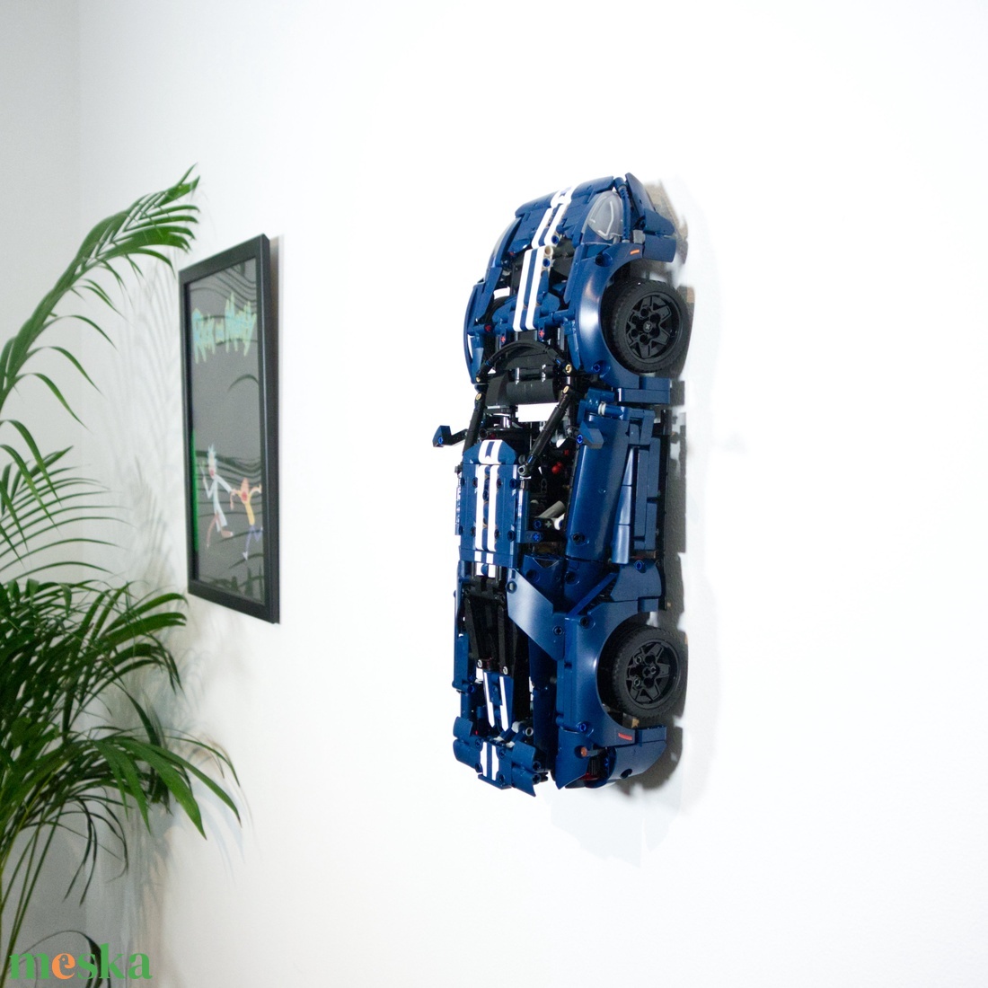 Lego 42154 Ford GT  fali tartó konzol [GeckoBricks] - otthon & életmód - tárolás & rendszerezés - fali tároló - Meska.hu