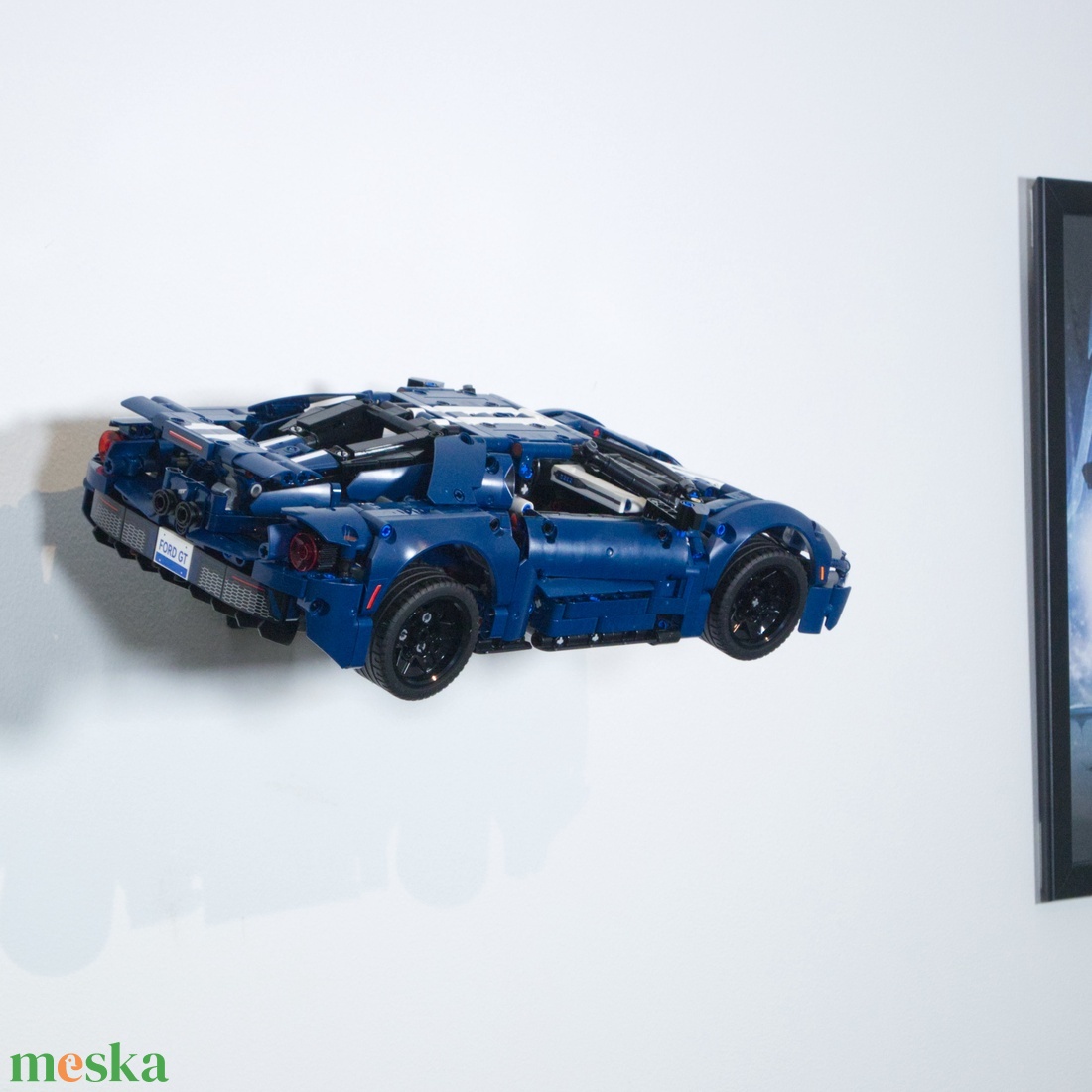 Lego 42154 Ford GT  fali tartó konzol [GeckoBricks] - otthon & életmód - tárolás & rendszerezés - fali tároló - Meska.hu