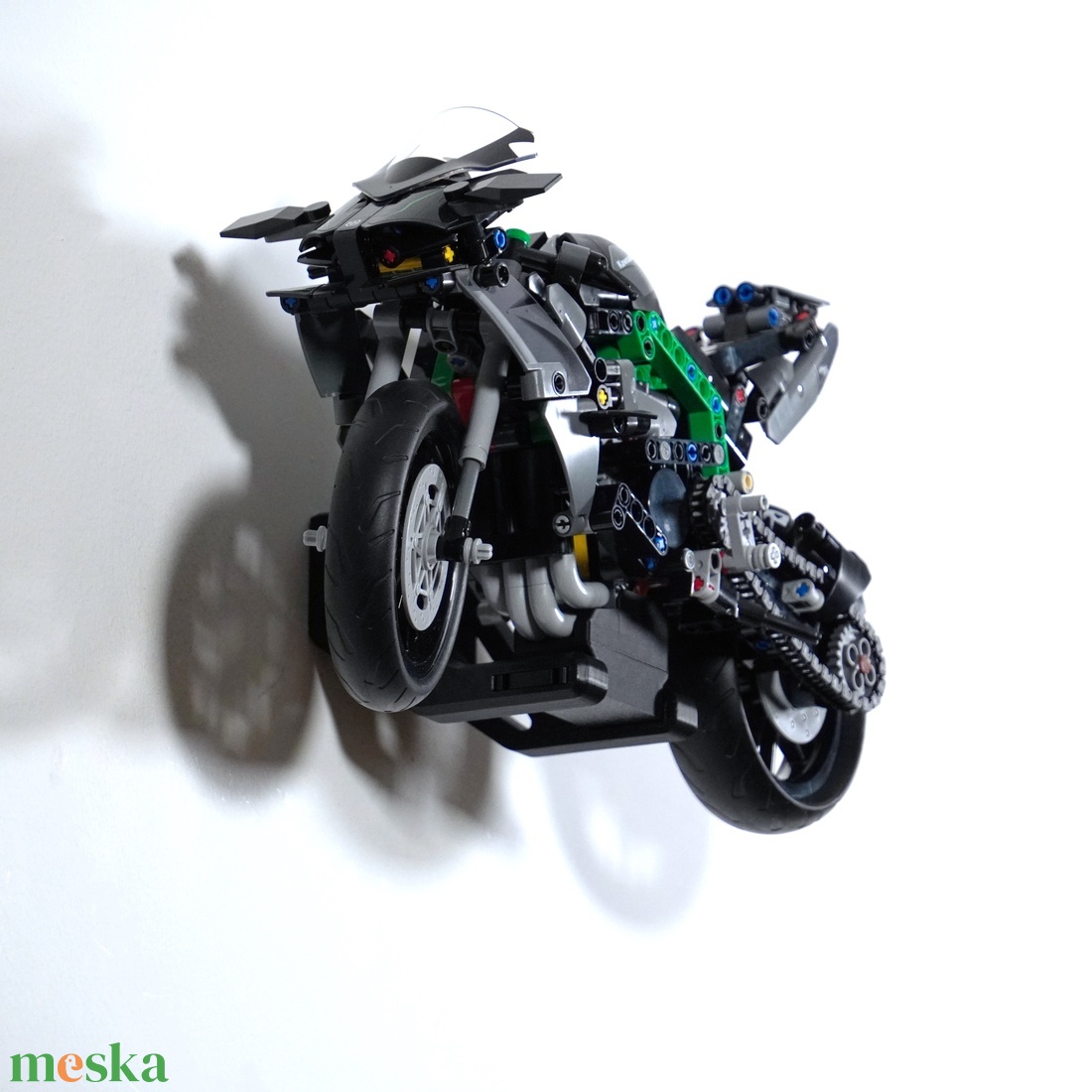 Lego 42170 Kawasaki H2R fali tartó konzol [GeckoBricks] - otthon & életmód - tárolás & rendszerezés - fali tároló - Meska.hu