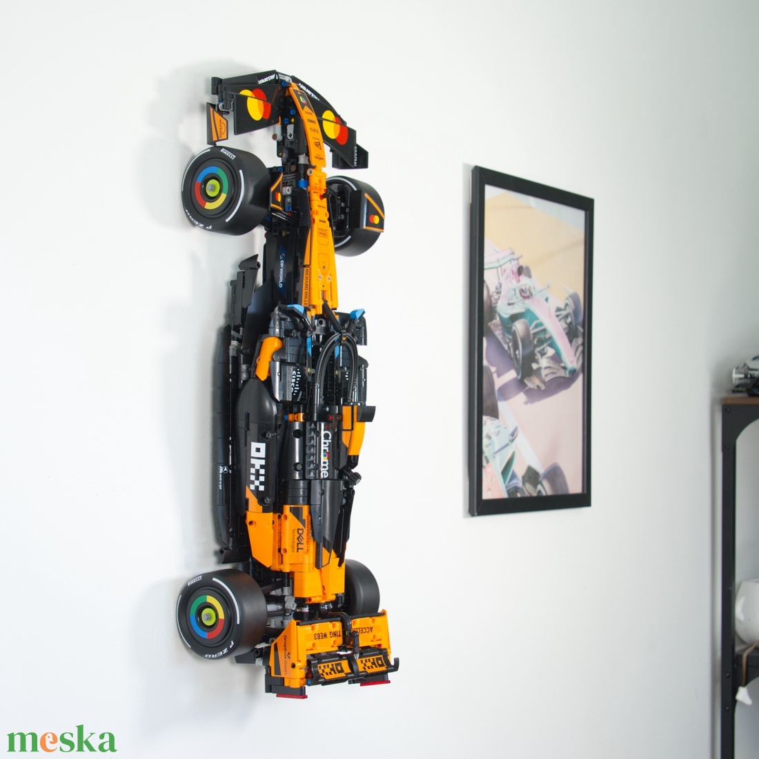 Lego 42228 McLaren MCL39 F1 fali tartó konzol [GeckoBricks] - otthon & életmód - tárolás & rendszerezés - fali tároló - Meska.hu
