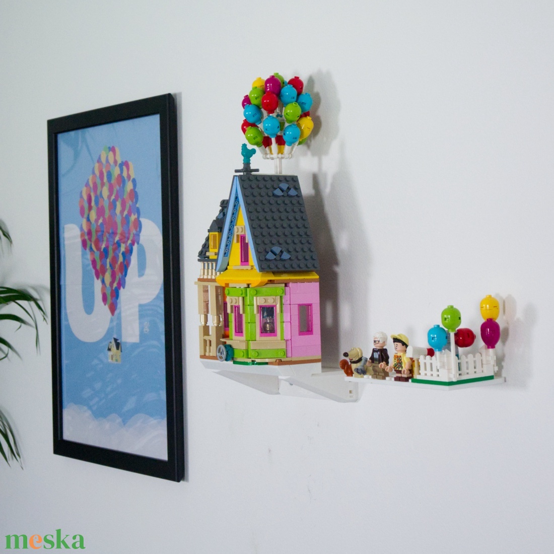 Lego 43217 Up House fali tartó konzol [GeckoBricks] - otthon & életmód - tárolás & rendszerezés - fali tároló - Meska.hu