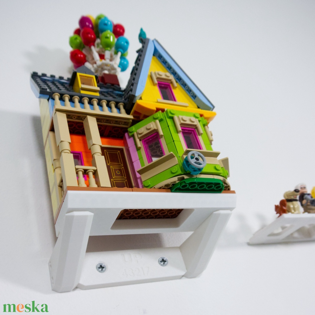 Lego 43217 Up House fali tartó konzol [GeckoBricks] - otthon & életmód - tárolás & rendszerezés - fali tároló - Meska.hu