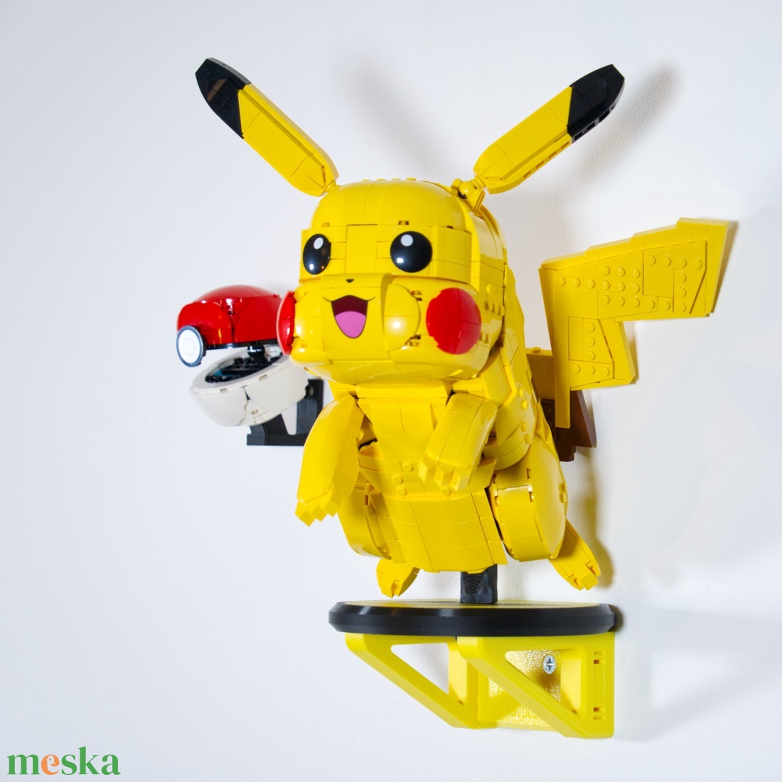 Lego Pokemon 72152 Pikachu fali tartó konzol [GeckoBricks] - otthon & életmód - tárolás & rendszerezés - fali tároló - Meska.hu