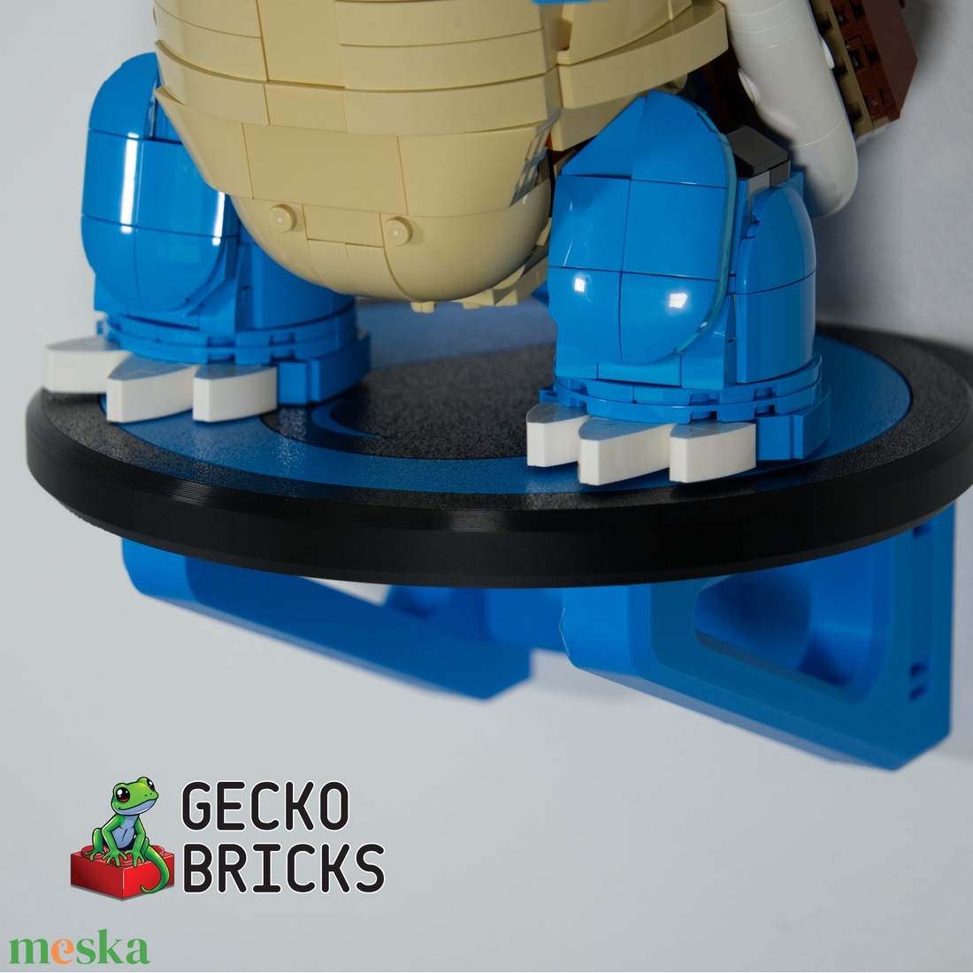 Lego Pokemon 72153 Blastoise fali tartó konzol [GeckoBricks] - otthon & életmód - tárolás & rendszerezés - fali tároló - Meska.hu