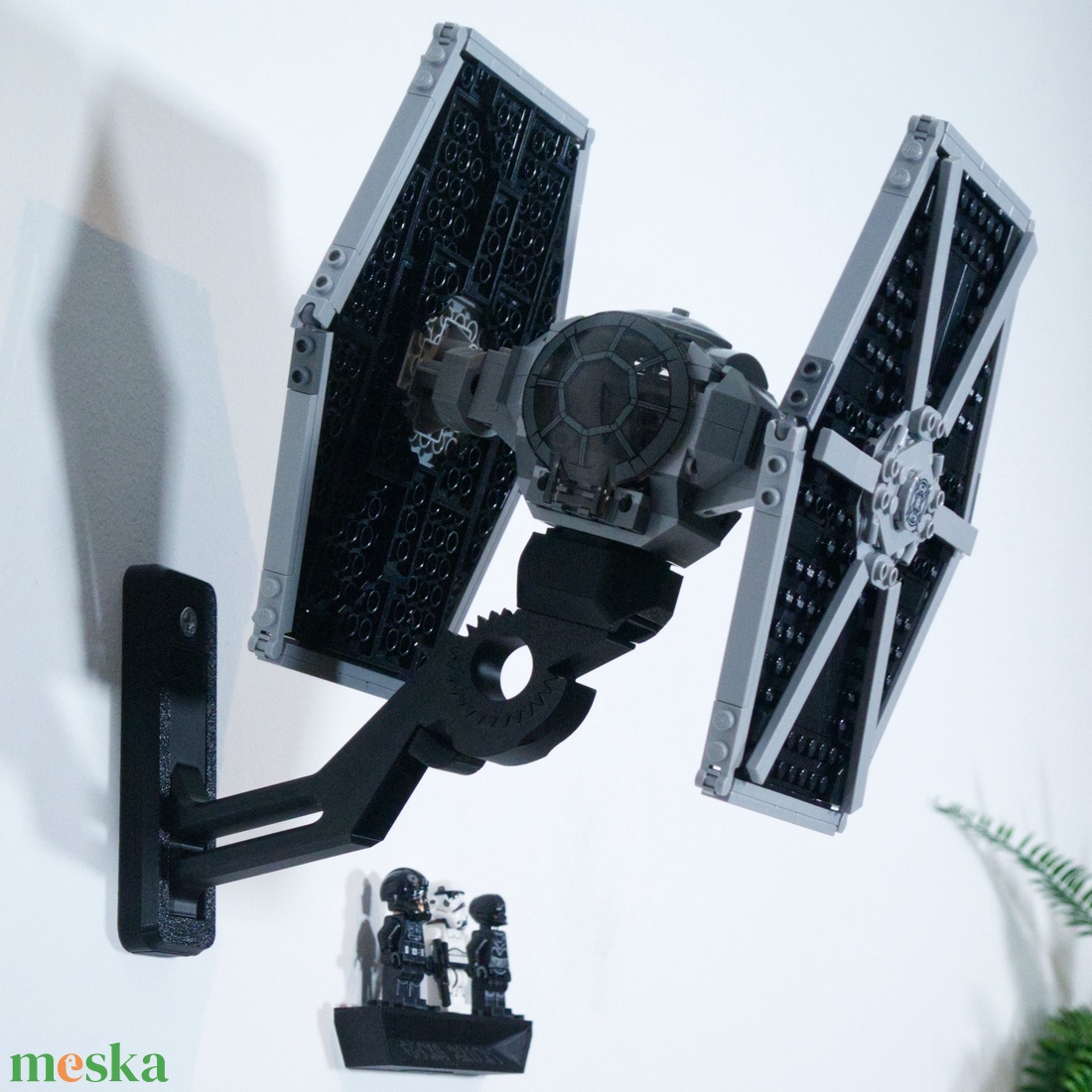 Lego 75300 Imperial TIE Fighter fali tartó konzol [GeckoBricks] - otthon & életmód - tárolás & rendszerezés - fali tároló - Meska.hu