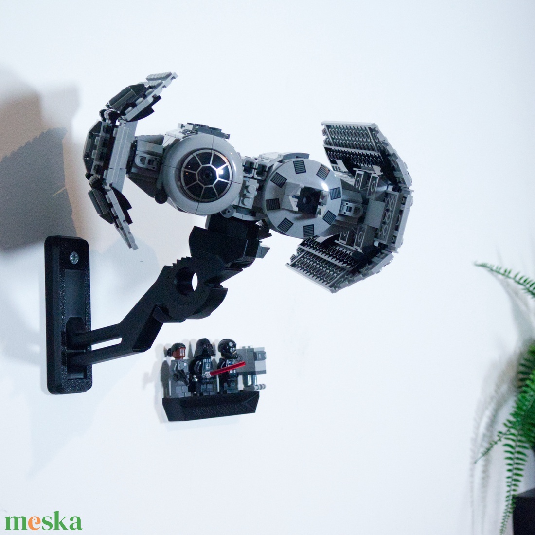 Lego 75347 Imperial TIE Bomber fali tartó konzol [GeckoBricks] - otthon & életmód - tárolás & rendszerezés - fali tároló - Meska.hu