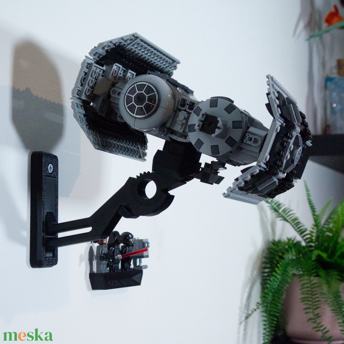 Lego 75347 Imperial TIE Bomber fali tartó konzol [GeckoBricks] - otthon & életmód - tárolás & rendszerezés - fali tároló - Meska.hu