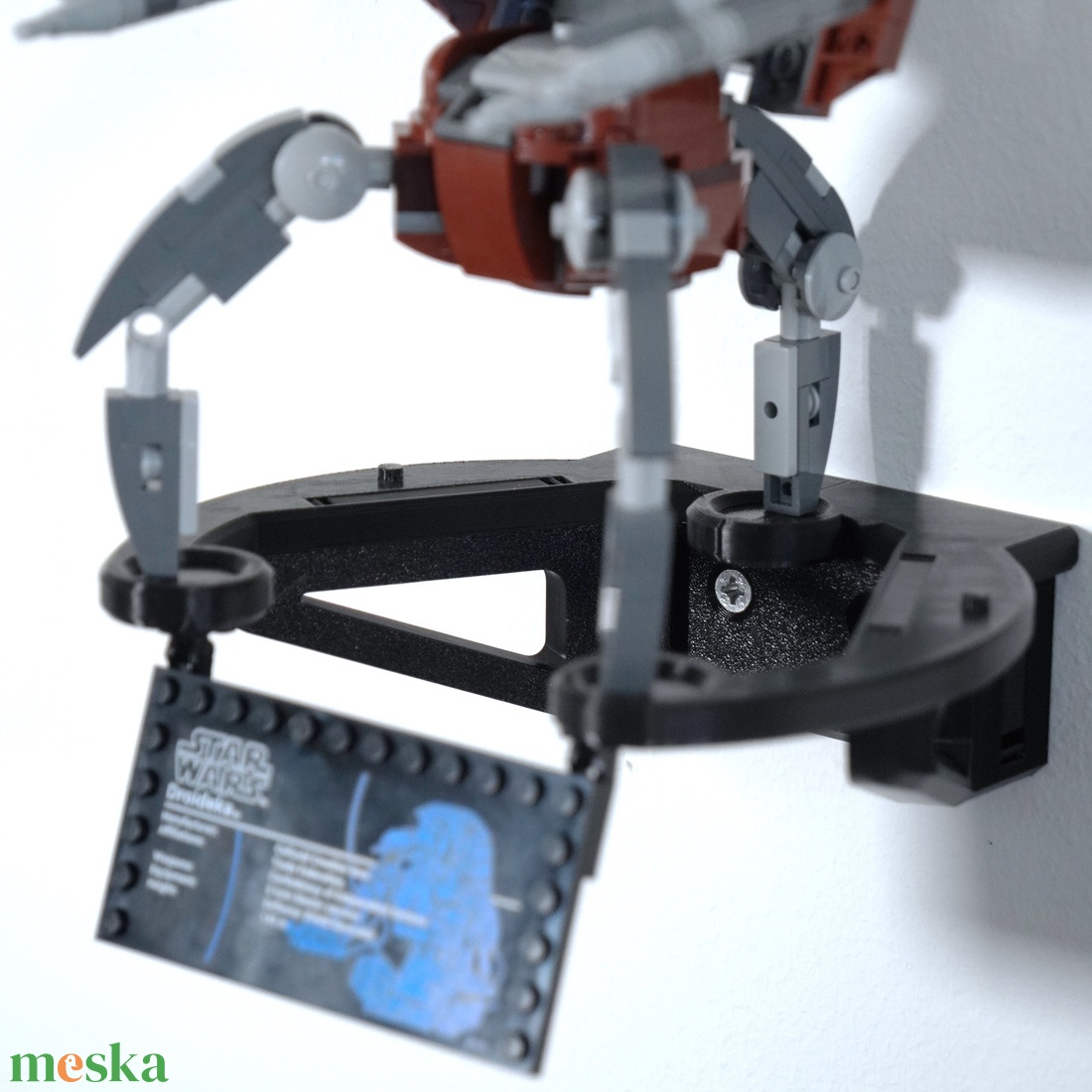 Lego 75381 Droideka fali tartó konzol [GeckoBricks] - otthon & életmód - tárolás & rendszerezés - fali tároló - Meska.hu