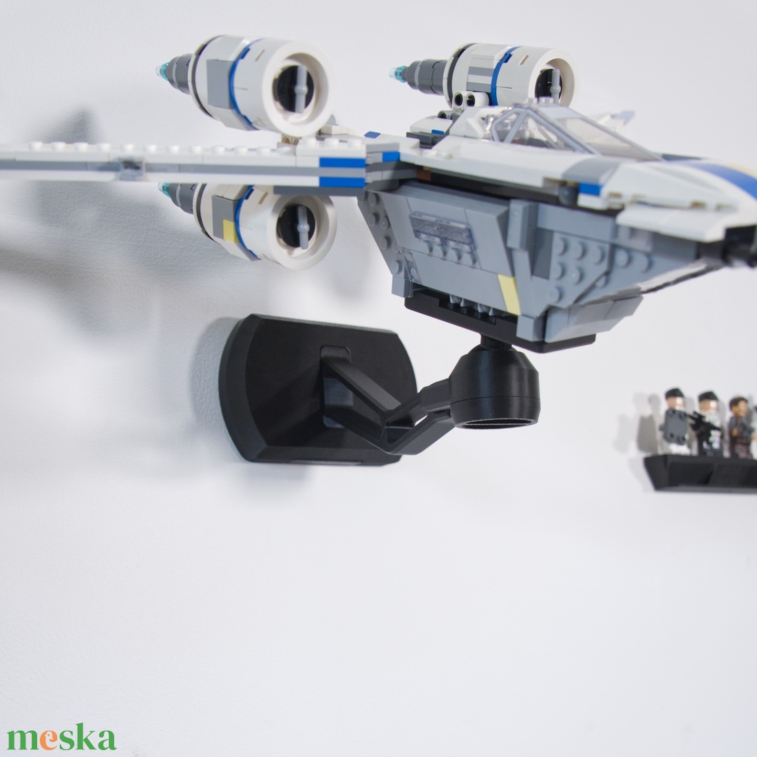 Lego Star Wars 75399 U-Wing Star fighter fali tartó konzol [GeckoBricks] - otthon & életmód - tárolás & rendszerezés - fali tároló - Meska.hu