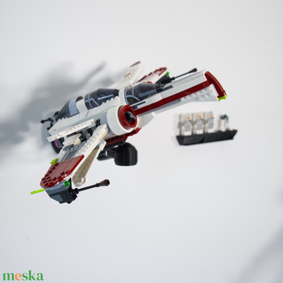 LEGO 75402 ARC-170 Starfighter � fali tartó konzol [GeckoBricks] - otthon & életmód - tárolás & rendszerezés - fali tároló - Meska.hu