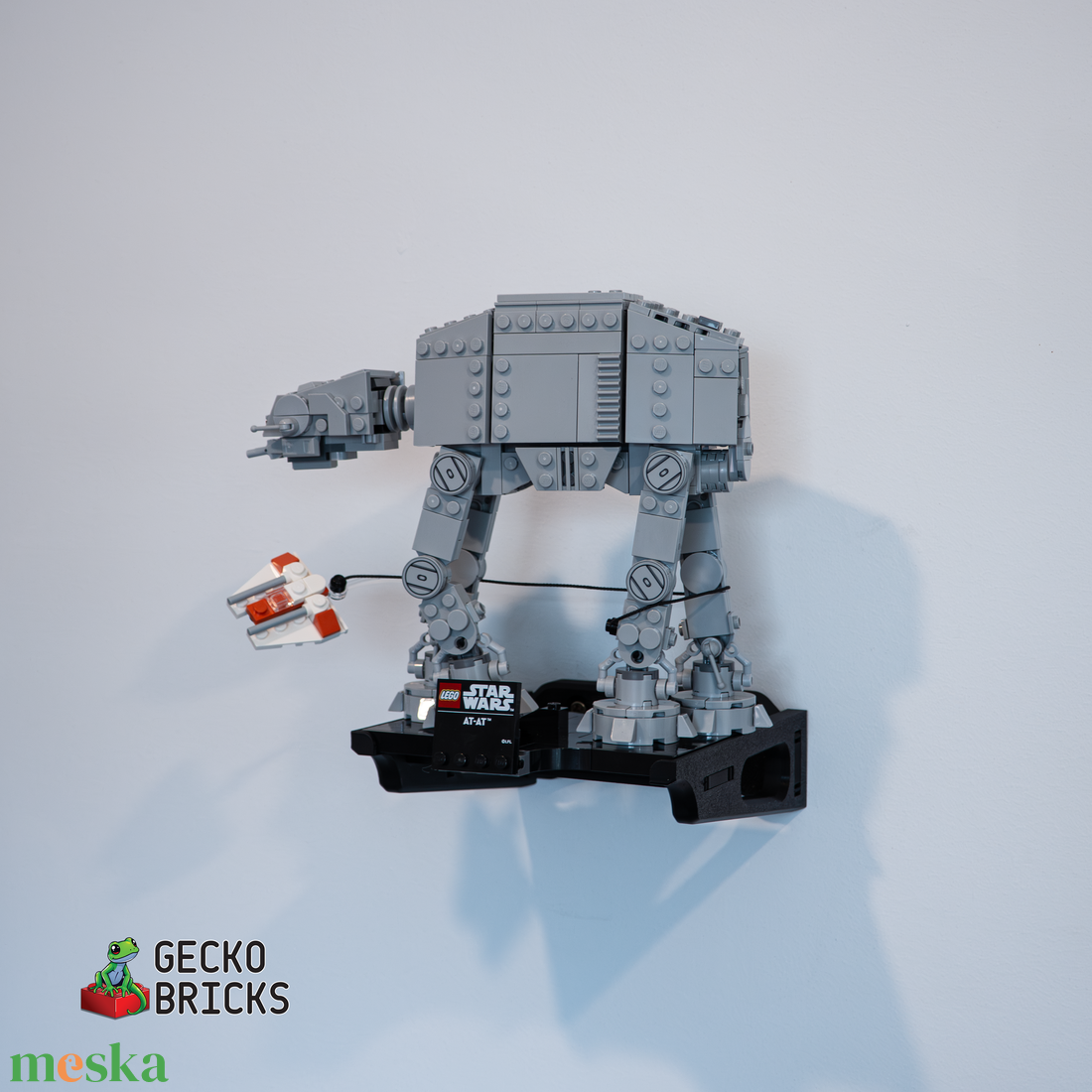 Lego 75440 Midi AT-AT fali tartó konzol [GeckoBricks] - otthon & életmód - tárolás & rendszerezés - fali tároló - Meska.hu