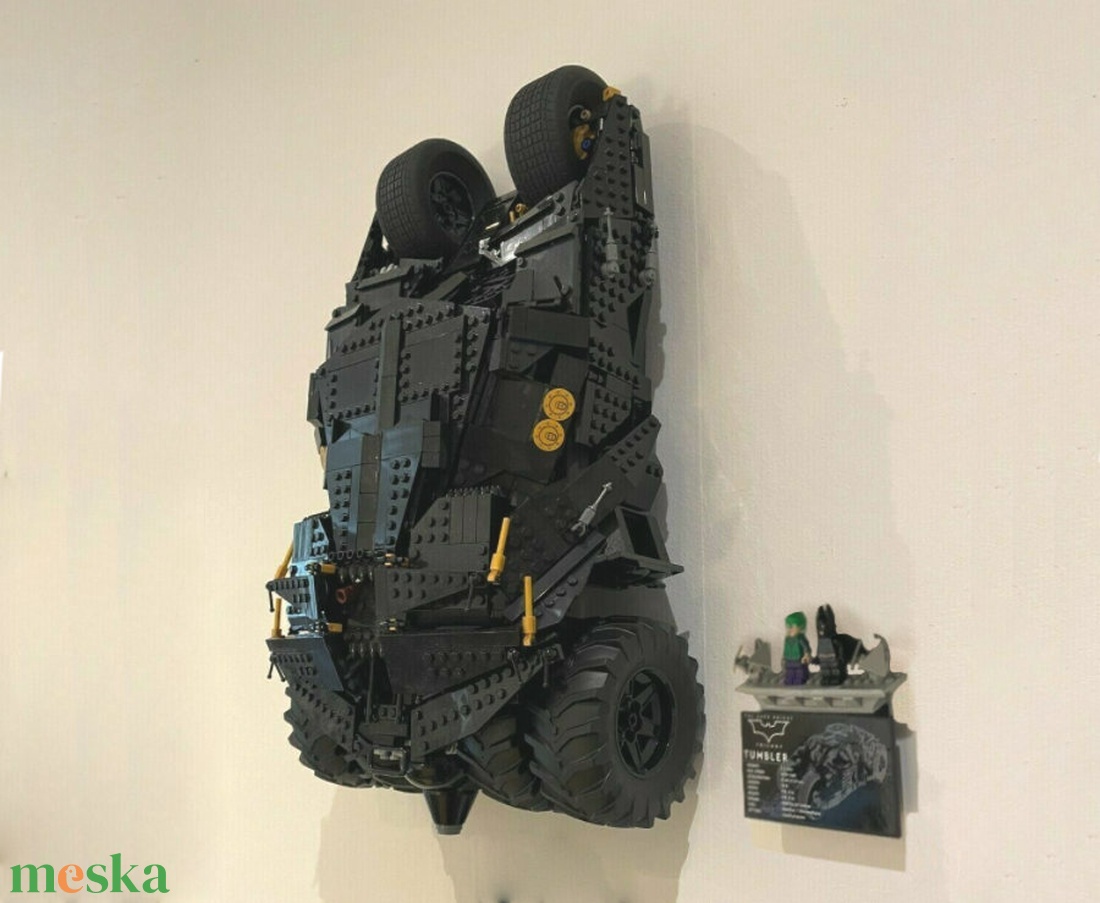 Lego 76240 76023 Batman Batmobile Tumbler fali tartó konzol [GeckoBricks] - otthon & életmód - tárolás & rendszerezés - fali tároló - Meska.hu