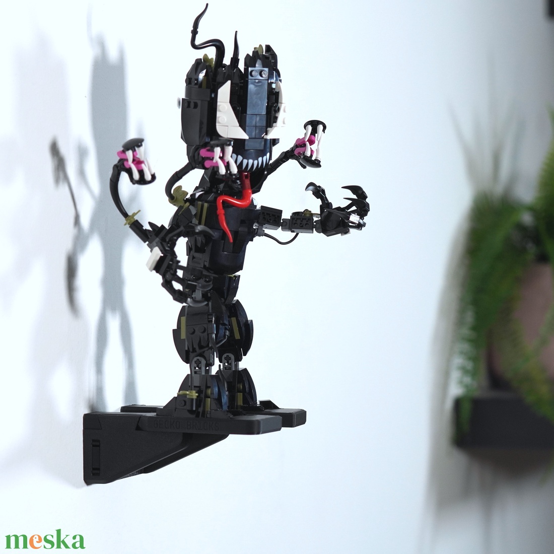 Lego 76249 Venom Groot fali tartó konzol [GeckoBricks] - otthon & életmód - tárolás & rendszerezés - fali tároló - Meska.hu