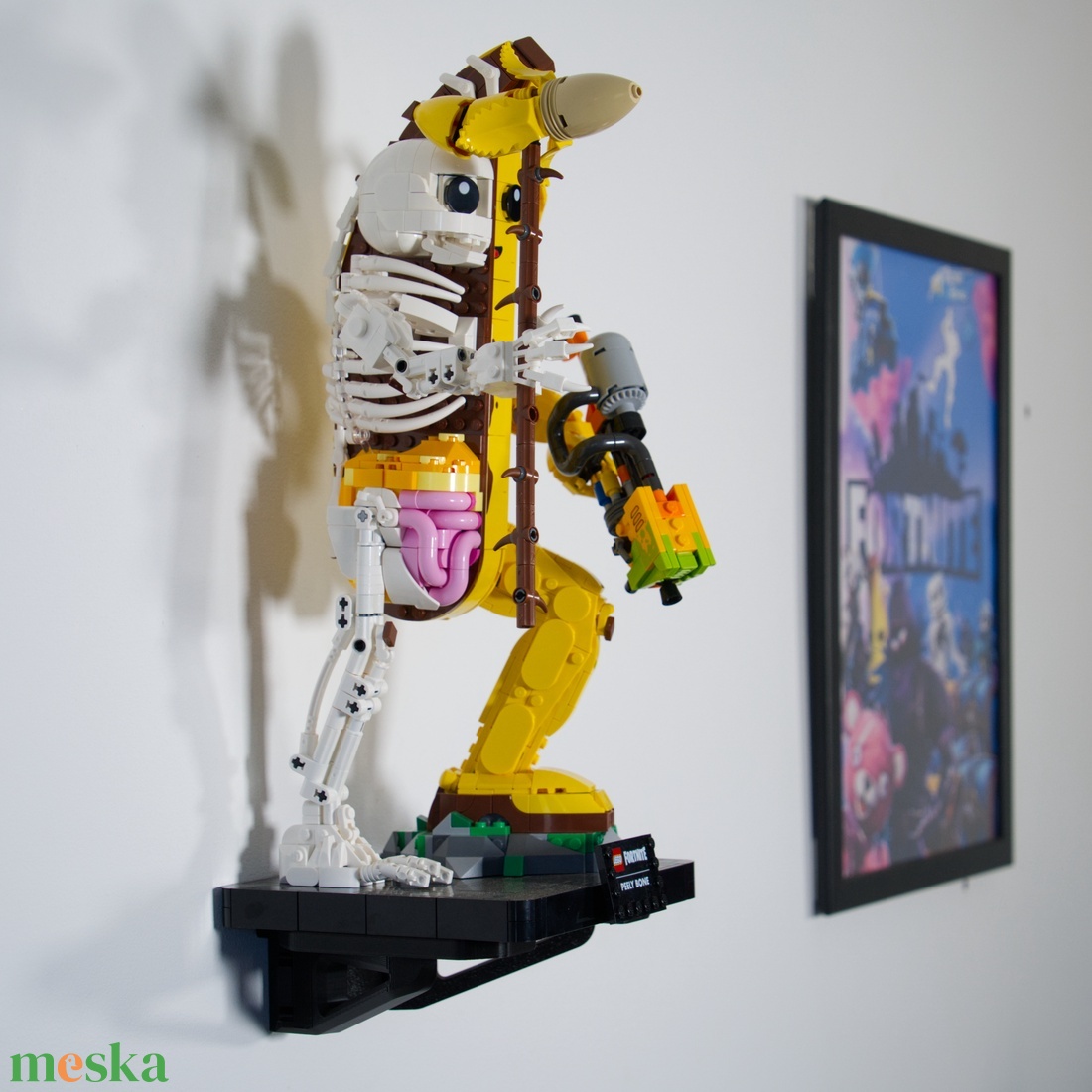 Lego 77072 Peely Bones fali tartó konzol [GeckoBricks] - otthon & életmód - tárolás & rendszerezés - fali tároló - Meska.hu