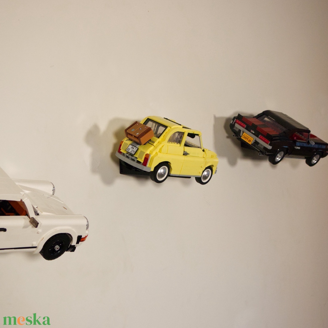 Lego 77942 10271 Fiat 500 fali tartó konzol [GeckoBricks] - otthon & életmód - tárolás & rendszerezés - fali tároló - Meska.hu