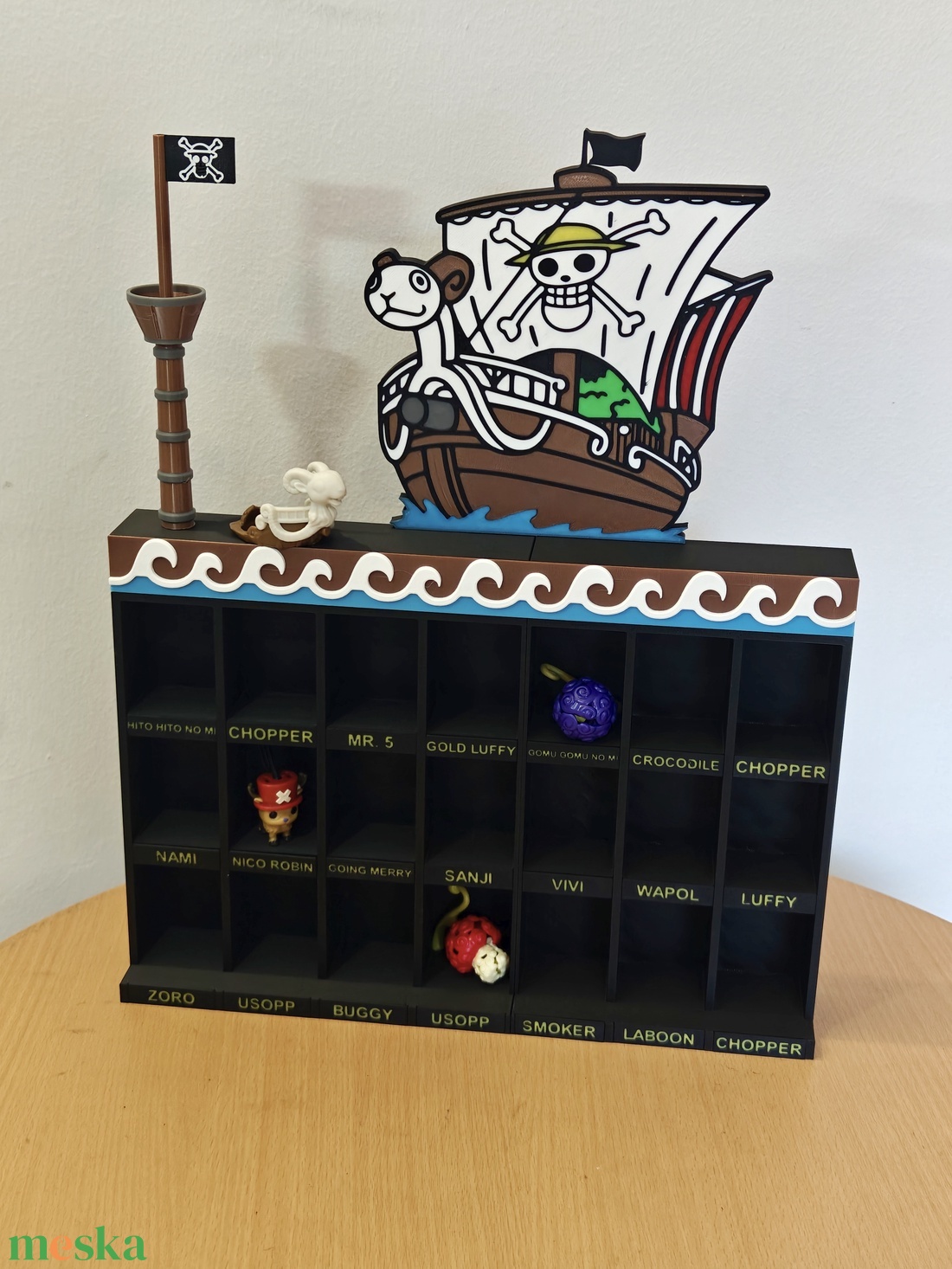 One Piece Kinder Joy figura tartó állvány  - otthon & életmód - dekoráció - asztal és polc dekoráció - asztaldísz - Meska.hu