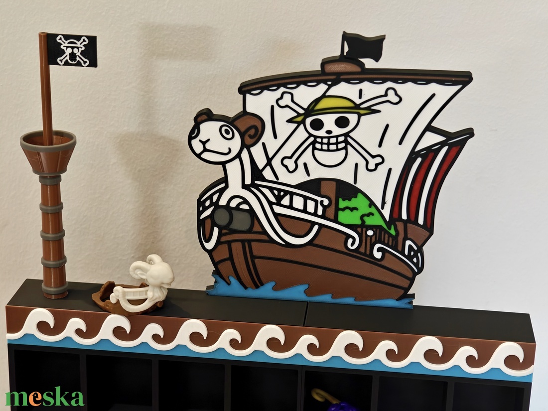 One Piece Kinder Joy figura tartó állvány  - otthon & életmód - dekoráció - asztal és polc dekoráció - asztaldísz - Meska.hu