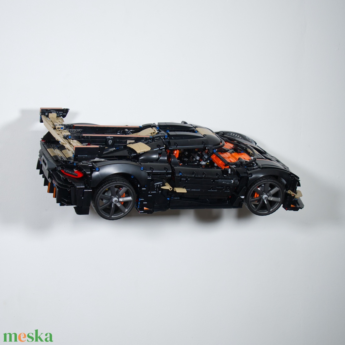 Lego 42232 Koenigsegg Sadars Spear fali tartó konzol [GeckoBricks] - otthon & életmód - tárolás & rendszerezés - fali tároló - Meska.hu