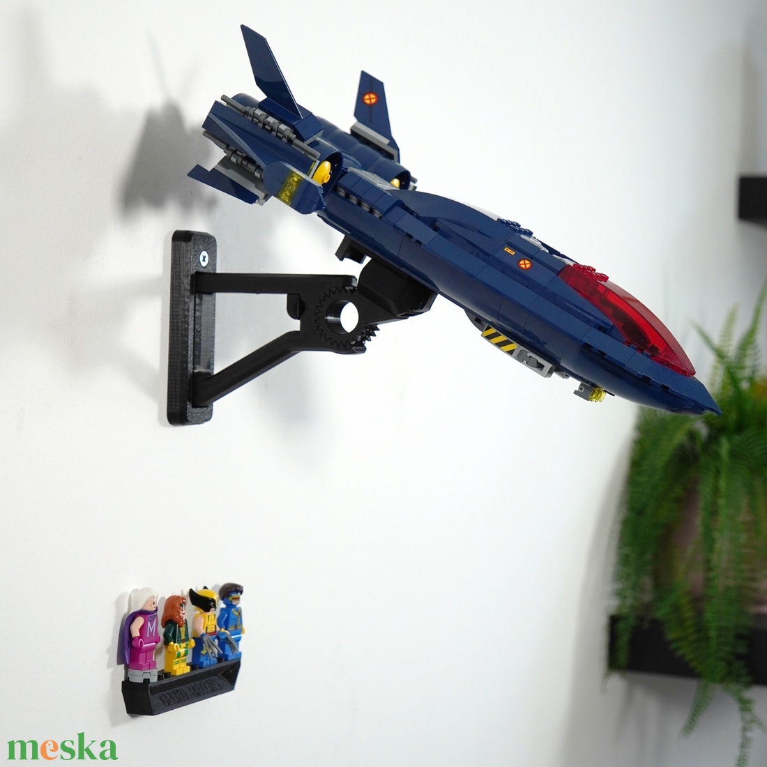Lego 78281 X-Jet fali tartó konzol [GeckoBricks] - otthon & életmód - tárolás & rendszerezés - fali tároló - Meska.hu