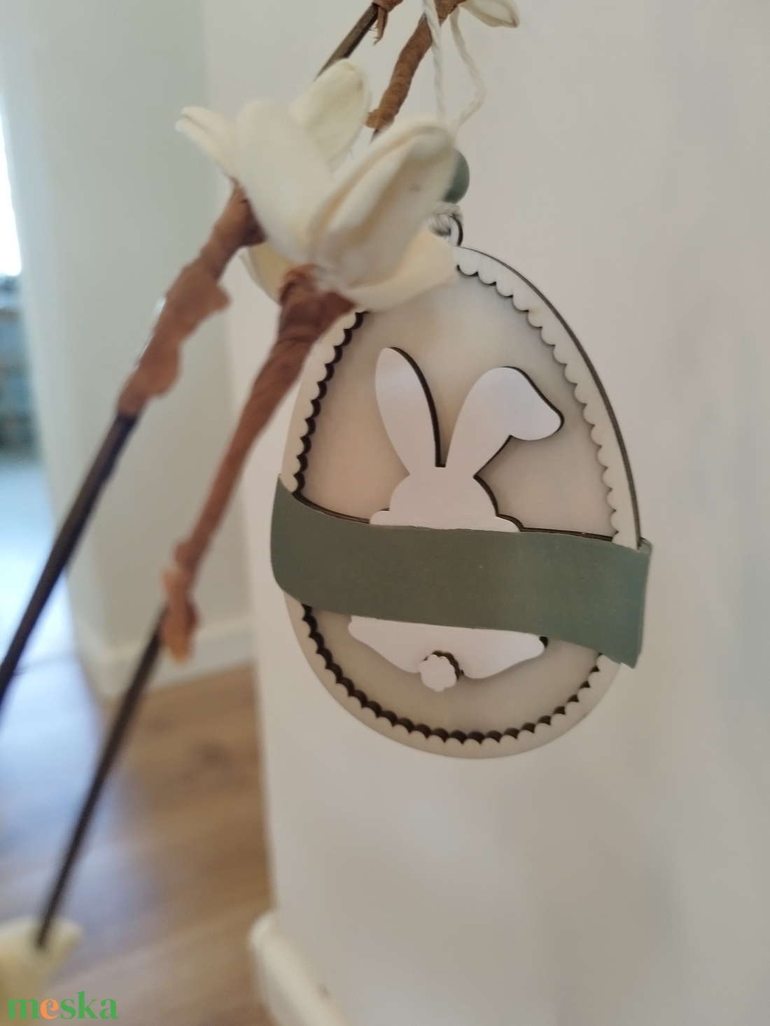 Egyedi névre szóló húsvéti dísz - ünnepi díszek, dekorációk - húsvéti díszek és dekorációk - húsvéti tojásfadíszek - Meska.hu