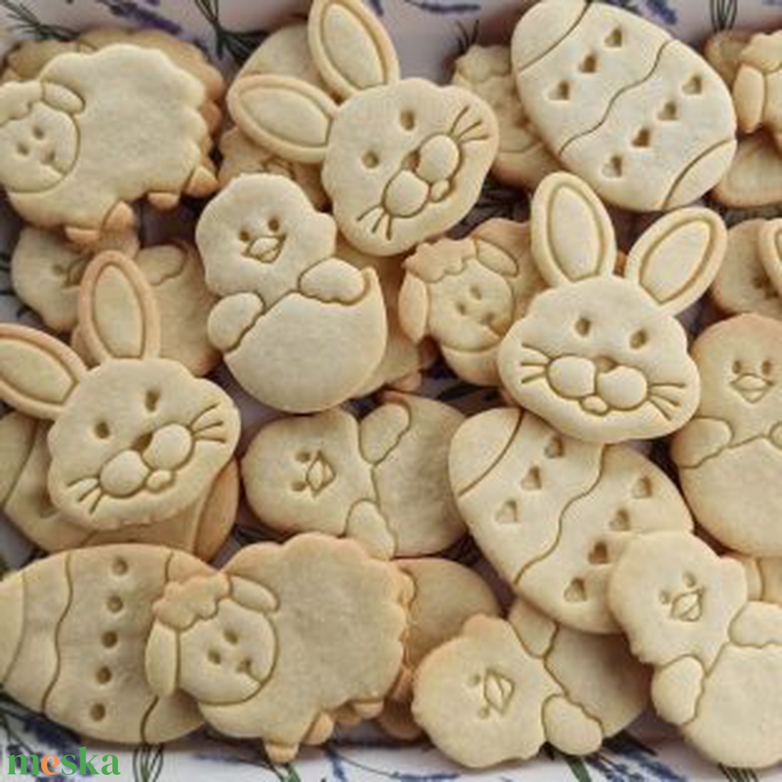 Húsvéti sütikiszúrókészlet (5darabos) - otthon & életmód - dekoráció - halloween - halloweeni sütikiszúrók - Meska.hu