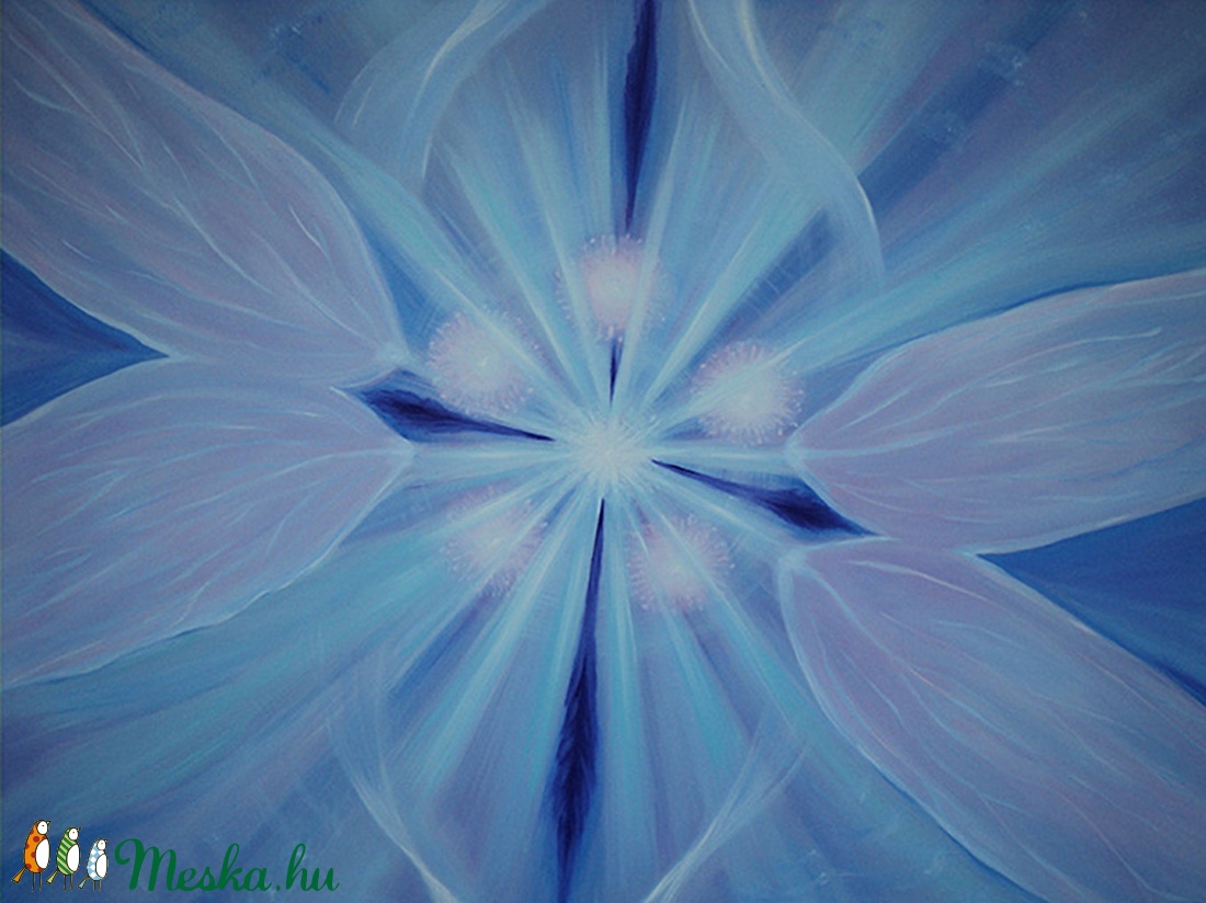 Olajfestmény, címe Metamorfózis, 80x80cm, vászon fa vakkeretre feszítve - művészet - festmény - olajfestmény - Meska.hu