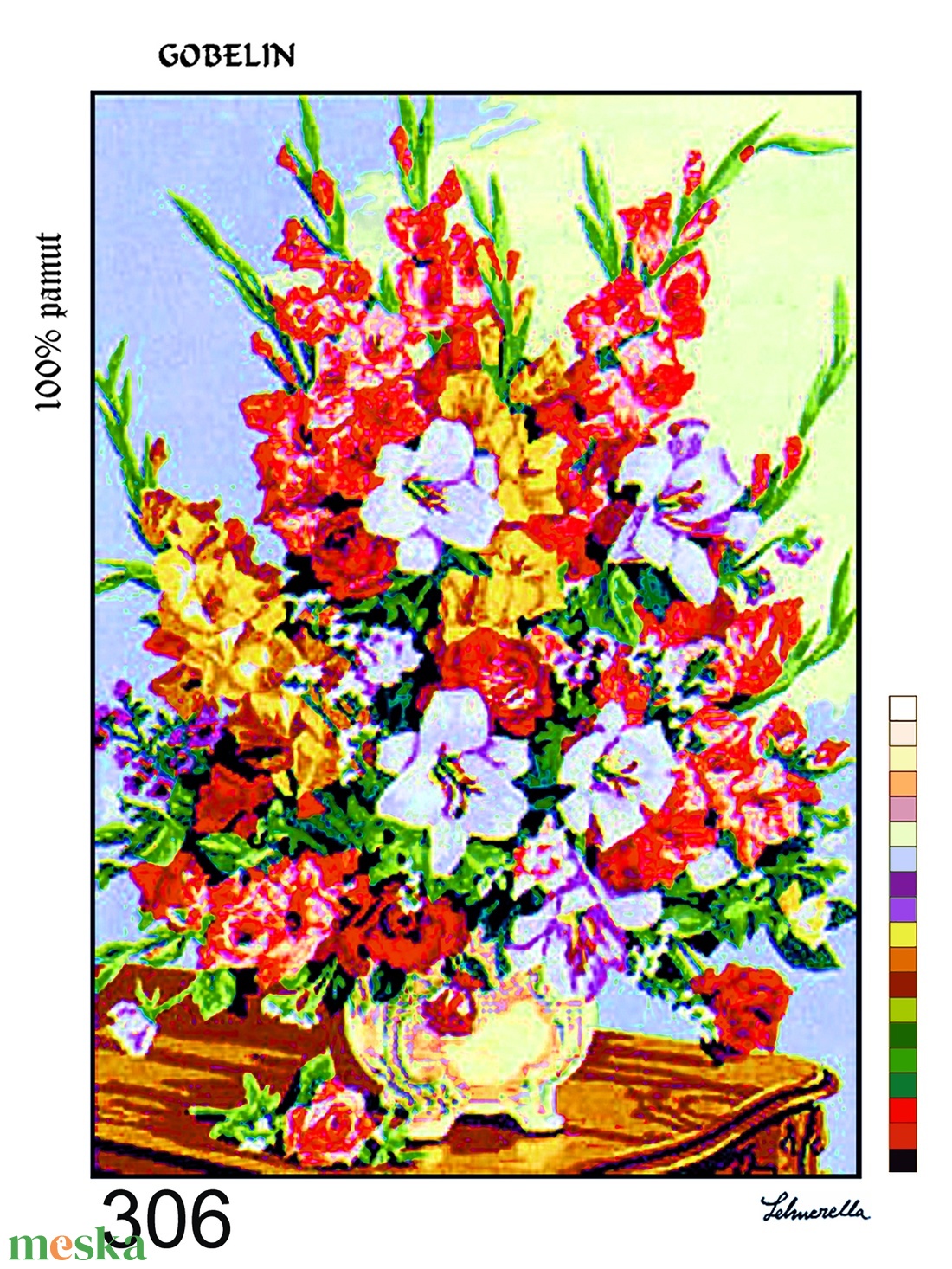 Előfestett gobelin (goblein) minta - diy (csináld magad) - egységcsomag - egységcsomag - Meska.hu