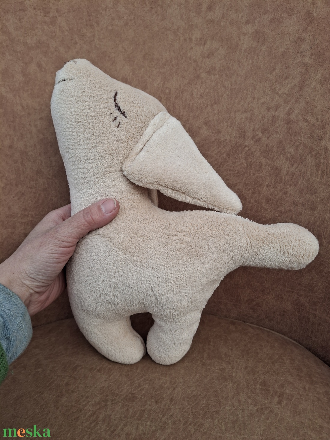 Plüss Őzike alvós játék  - játék & sport - plüssállat & játékfigura - őzike, szarvas - Meska.hu