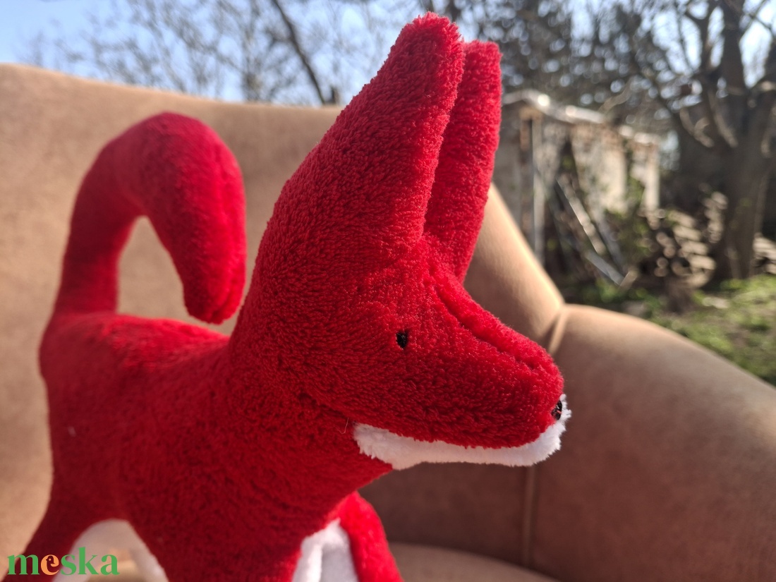 Plüss nagy Róka  - játék & sport - plüssállat & játékfigura - róka - Meska.hu