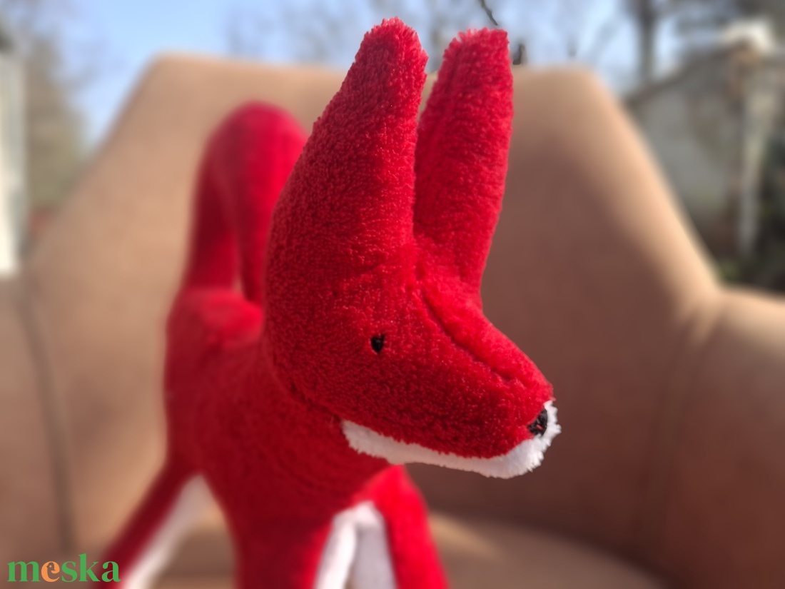 Plüss nagy Róka  - játék & sport - plüssállat & játékfigura - róka - Meska.hu