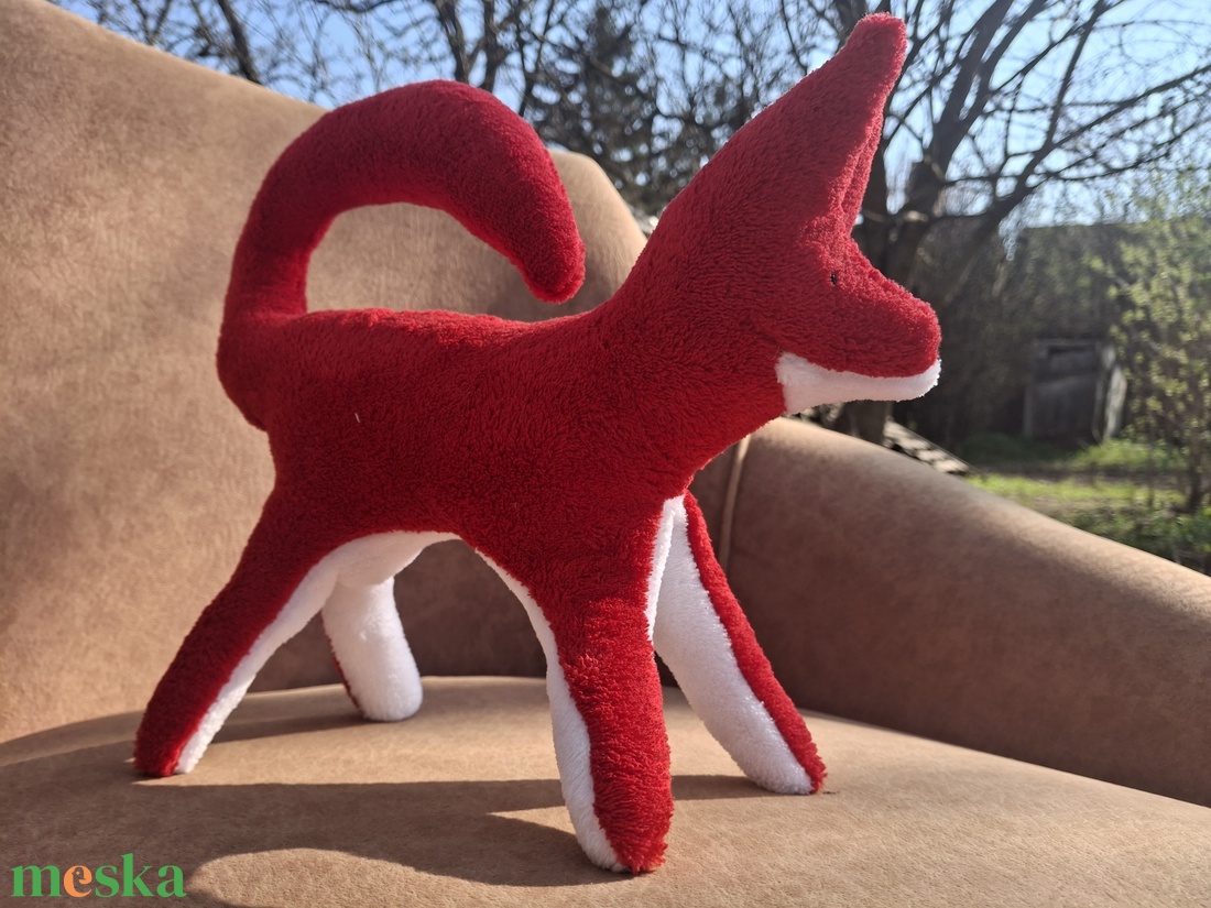 Plüss nagy Róka  - játék & sport - plüssállat & játékfigura - róka - Meska.hu