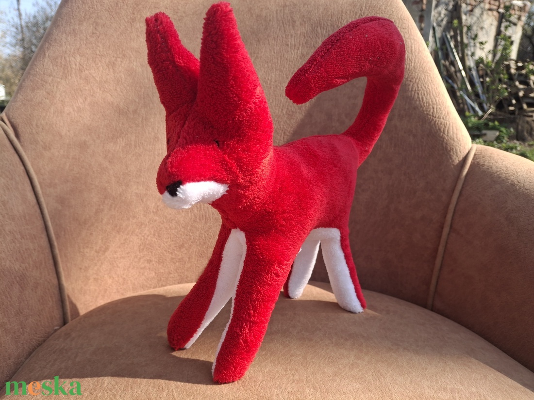 Plüss nagy Róka  - játék & sport - plüssállat & játékfigura - róka - Meska.hu