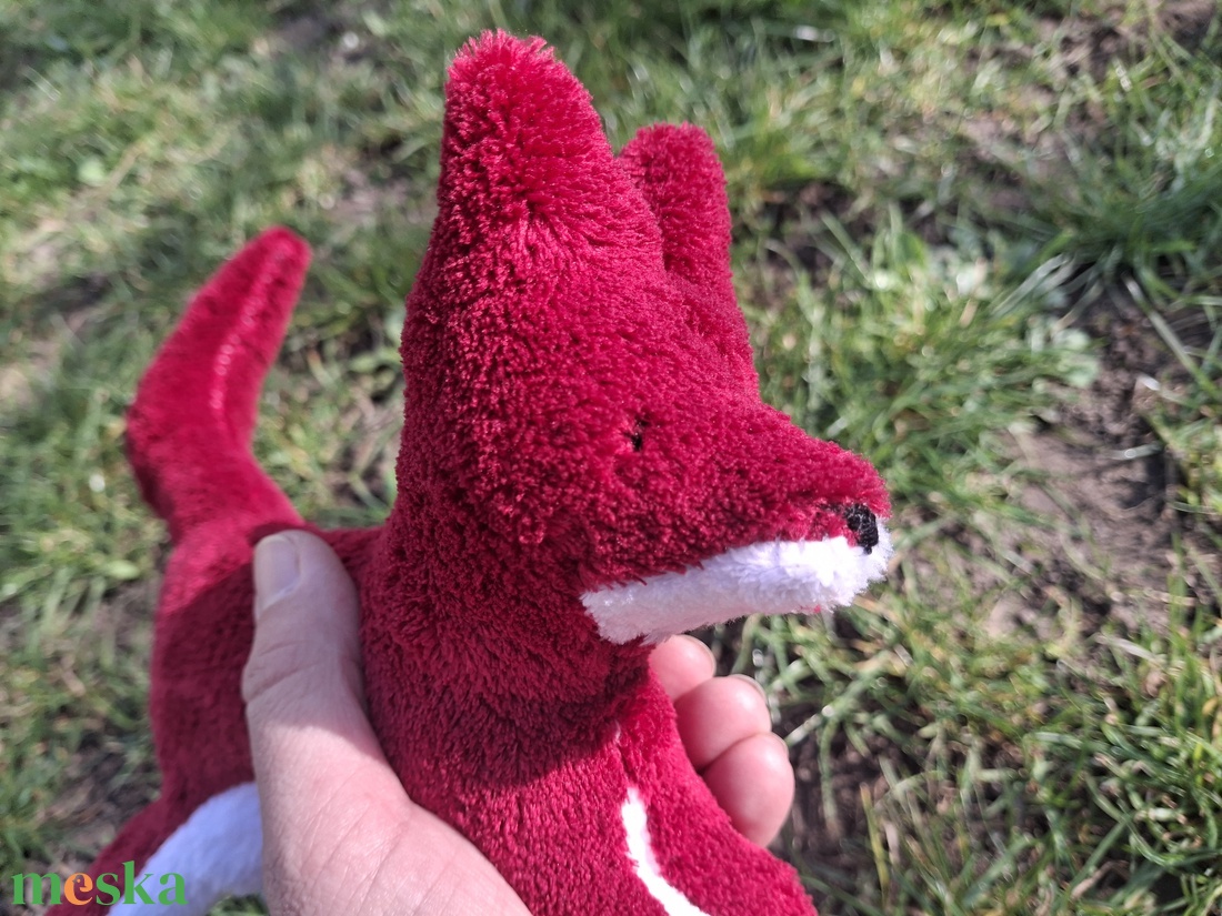 Plüss kis Róka  - játék & sport - plüssállat & játékfigura - róka - Meska.hu