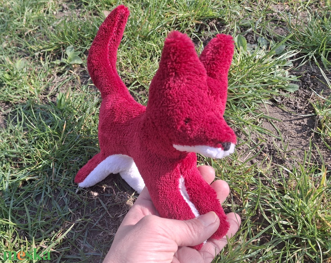 Plüss kis Róka  - játék & sport - plüssállat & játékfigura - róka - Meska.hu