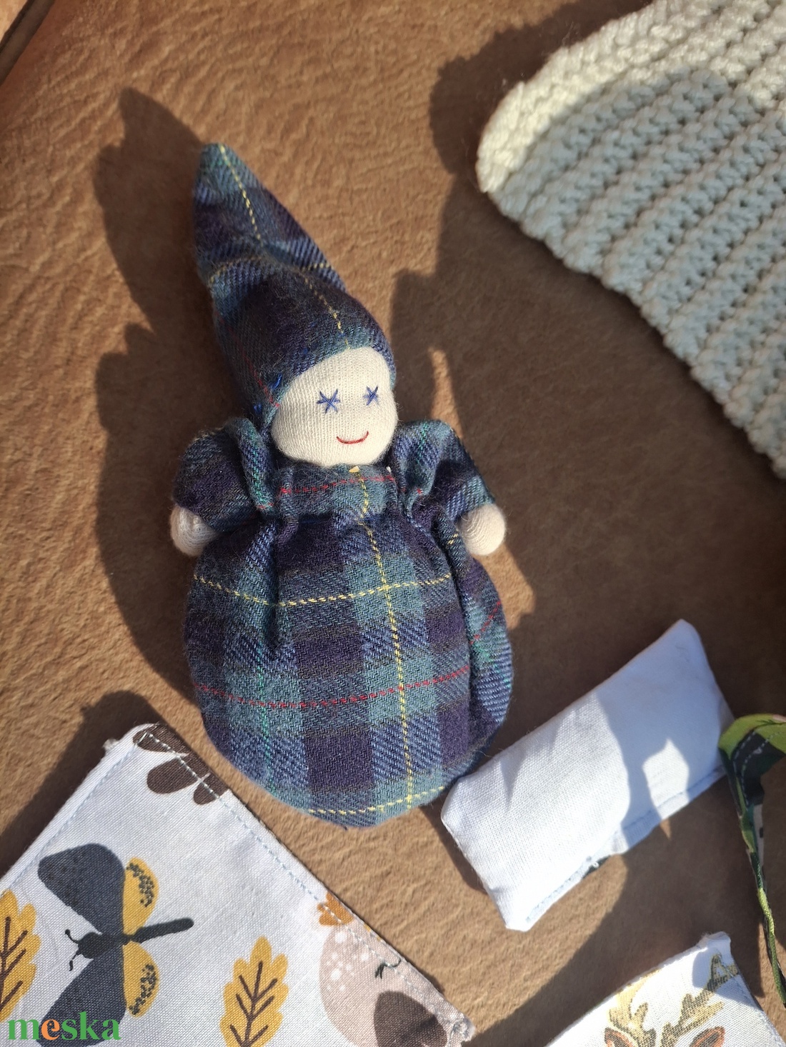 Marokbaba mózeskosárban [1] - játék & sport - baba & babaház - játékbaba, babakellék - Meska.hu