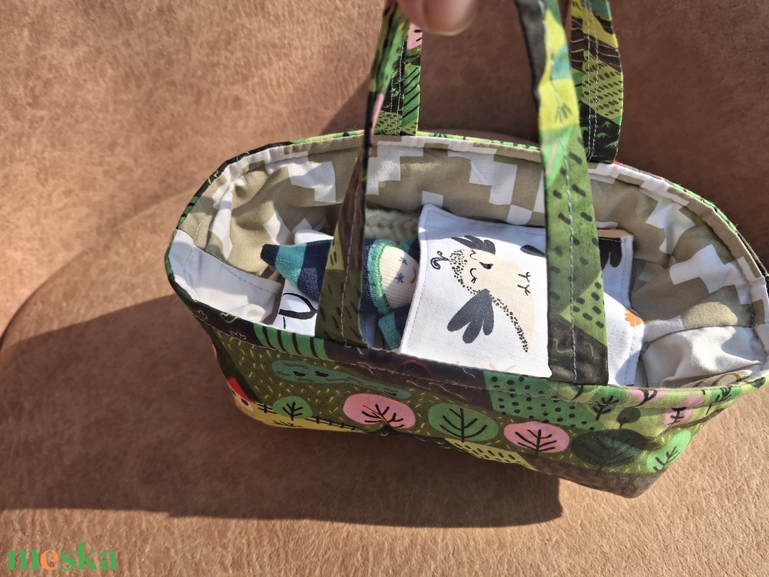 Marokbaba mózeskosárban [2] - játék & sport - baba & babaház - játékbaba, babakellék - Meska.hu