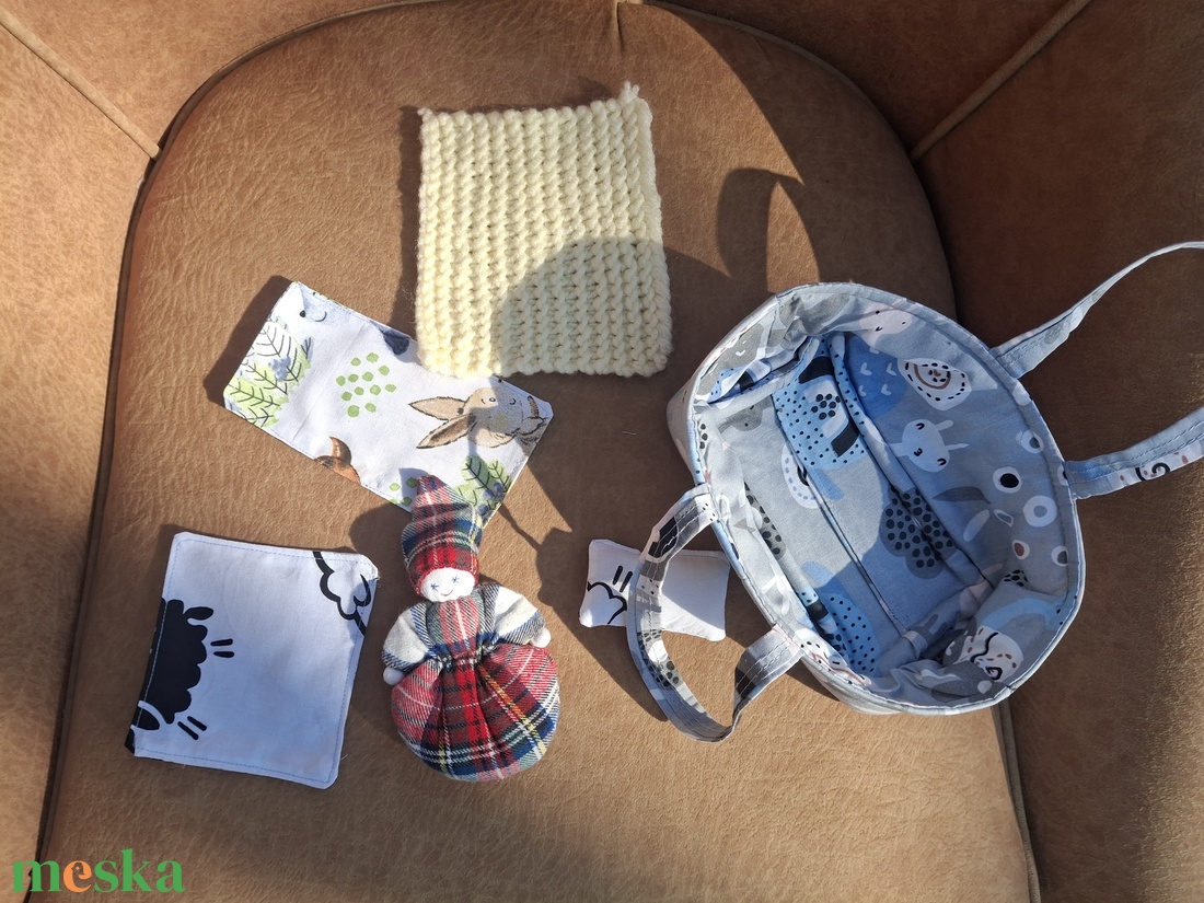 Marokbaba mózeskosárban [5] - játék & sport - baba & babaház - játékbaba, babakellék - Meska.hu