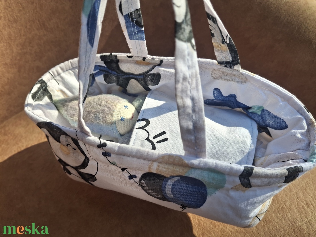 Marokbaba mózeskosárban [6] - játék & sport - baba & babaház - játékbaba, babakellék - Meska.hu