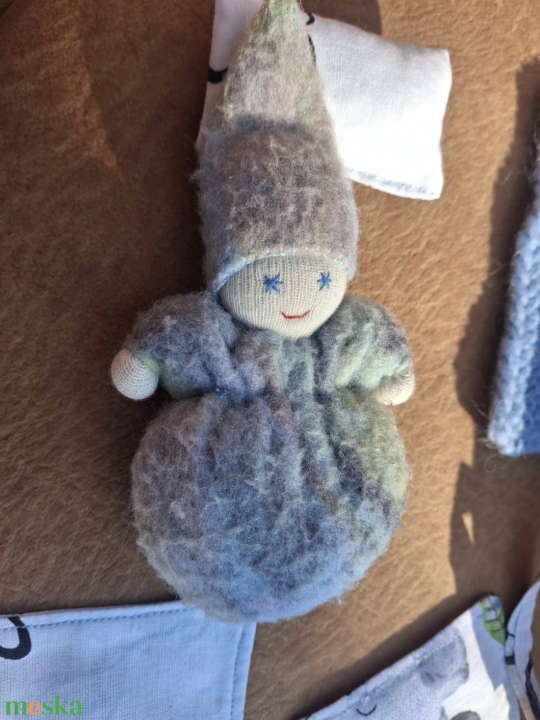 Marokbaba mózeskosárban [6] - játék & sport - baba & babaház - játékbaba, babakellék - Meska.hu