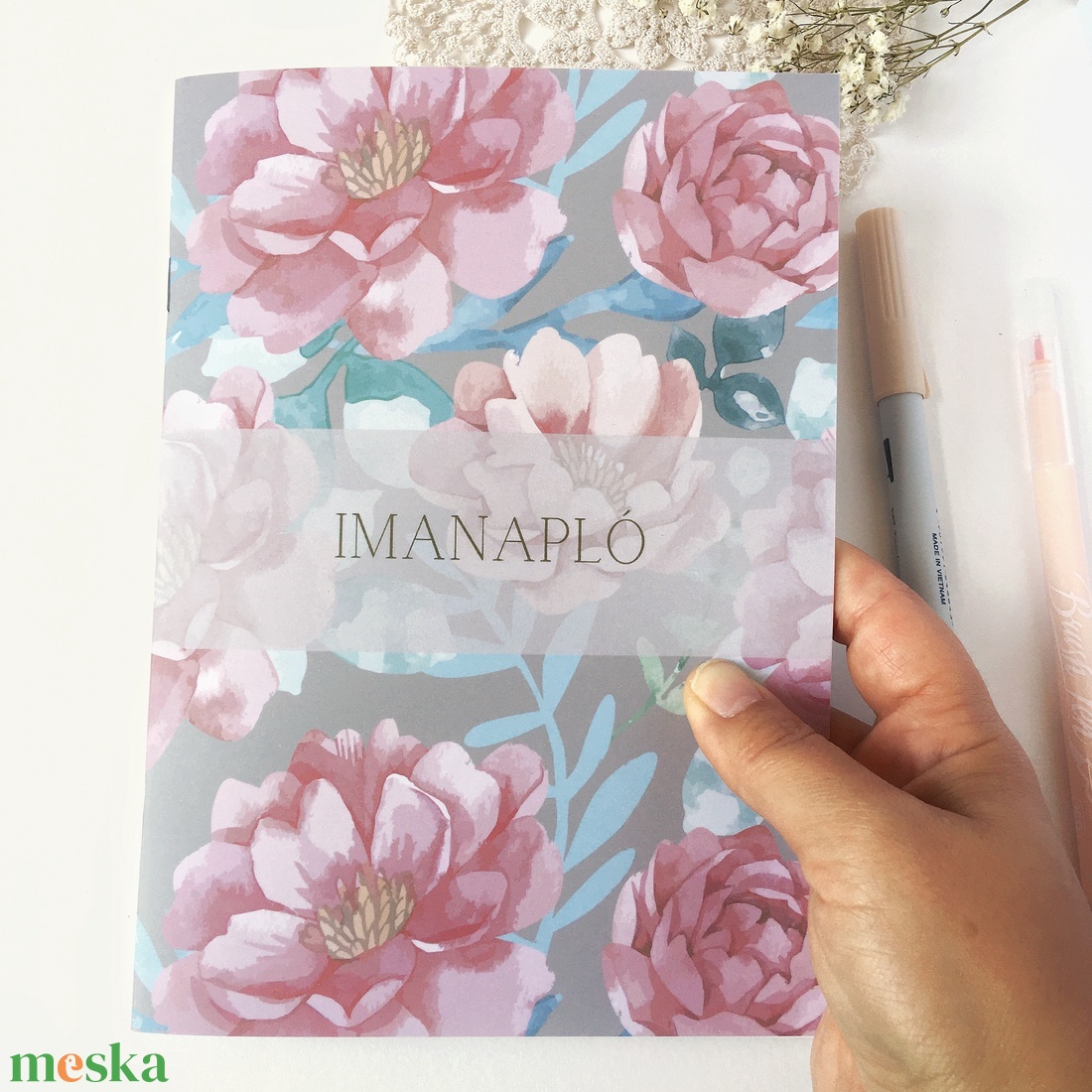 Imanapló - otthon & életmód - papír, írószer - jegyzetfüzet & napló - Meska.hu